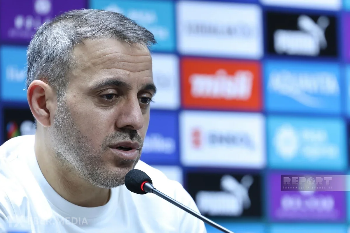 Ayxan Abbasov: "Litva ilə oyunda futbolçular bacardıqlarından daha yaxşı çıxış etdilər"