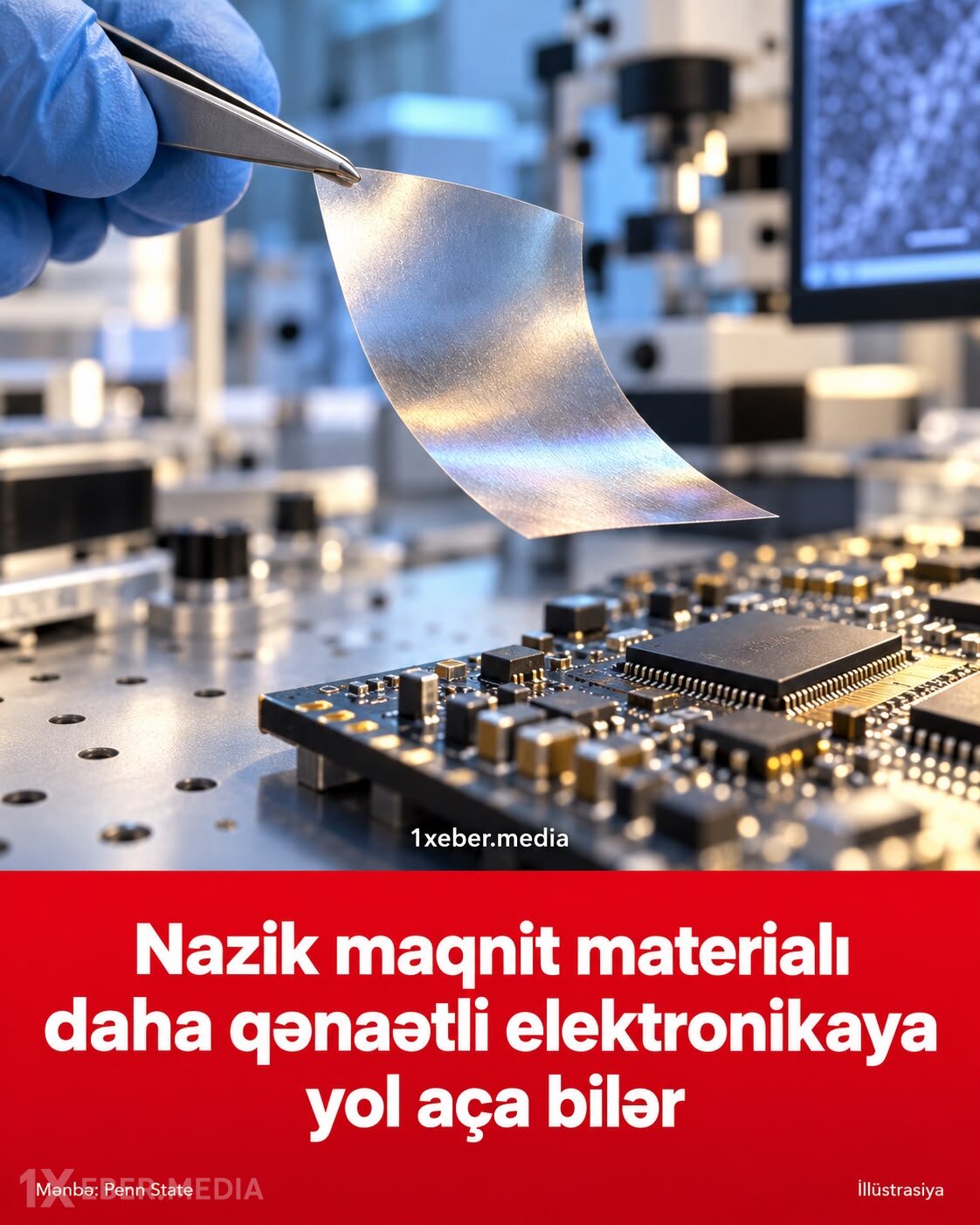 Nazik maqnit materialı daha qənaətli elektronikaya yol aça bilər