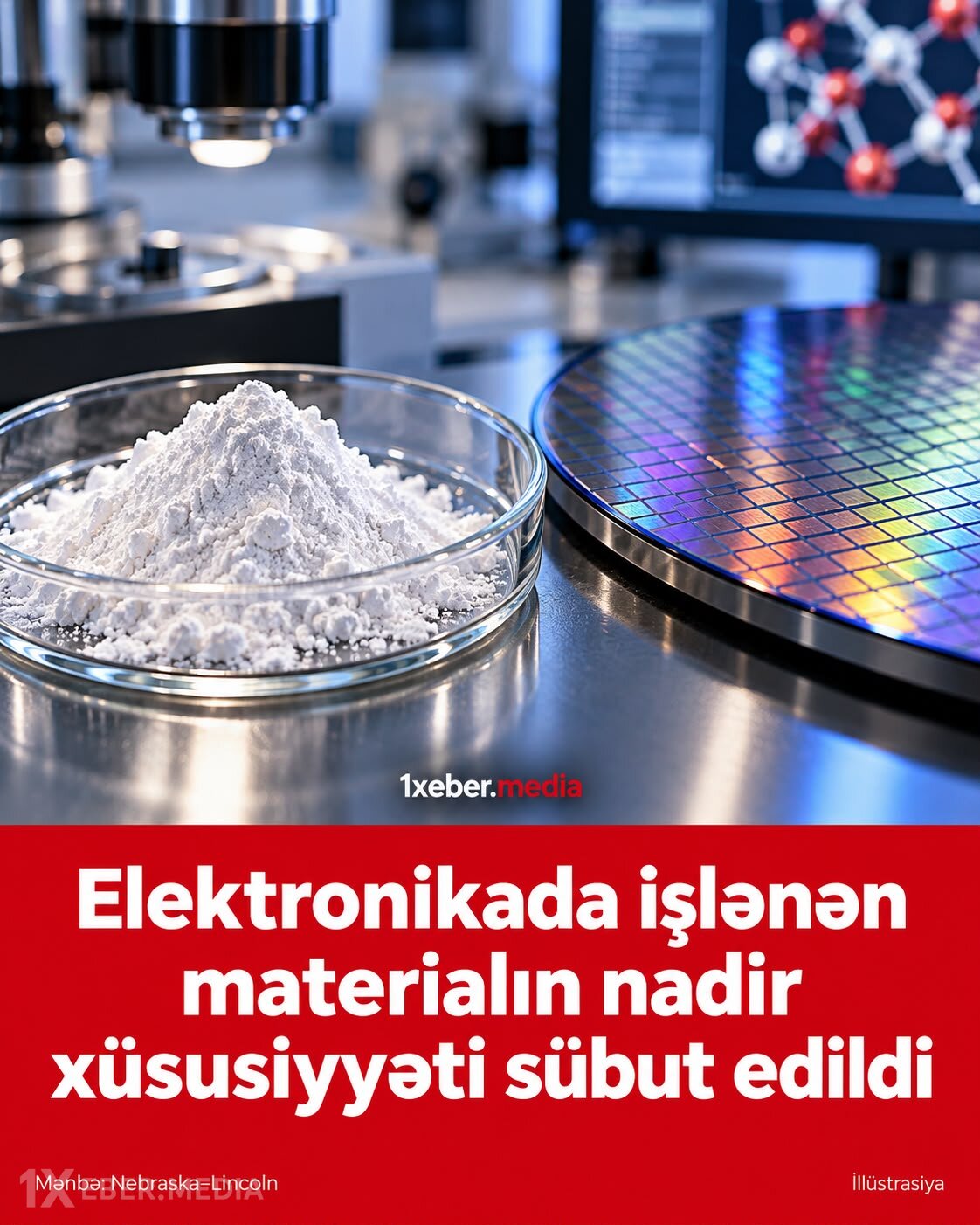 Elektronikada işlənən materialın nadir xüsusiyyəti sübut edildi