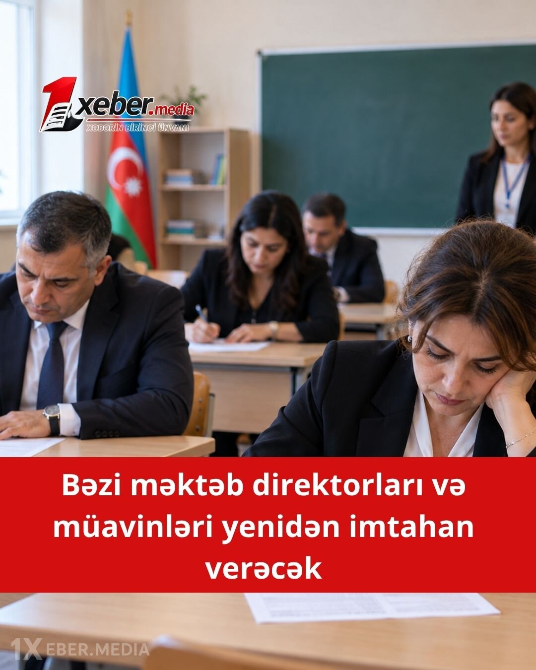 Kəsilən direktorlar yenidən imtahan kürsüsündə! — 60 suallıq çətin sınaq başlayır