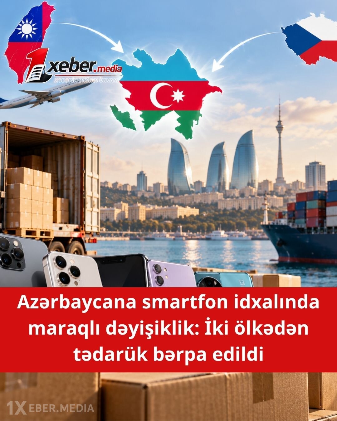 Azərbaycana gətirilən smartfonların böyük hissəsi Çinin payına düşür — Lider ölkələr məlum oldu