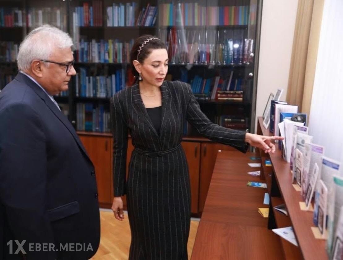 Səbinə Əliyeva Pakistanın Federal Konstitusiya Məhkəməsinin sədri ilə görüşüb