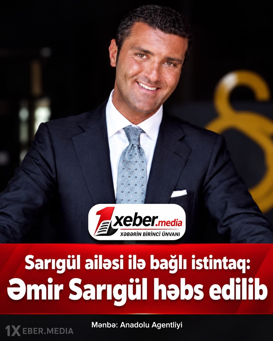 Sarıgül ailəsi ilə bağlı istintaq: Əmir Sarıgül də həbs edilib